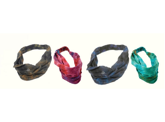 Cotton Crepe Tie Dyed Head Band