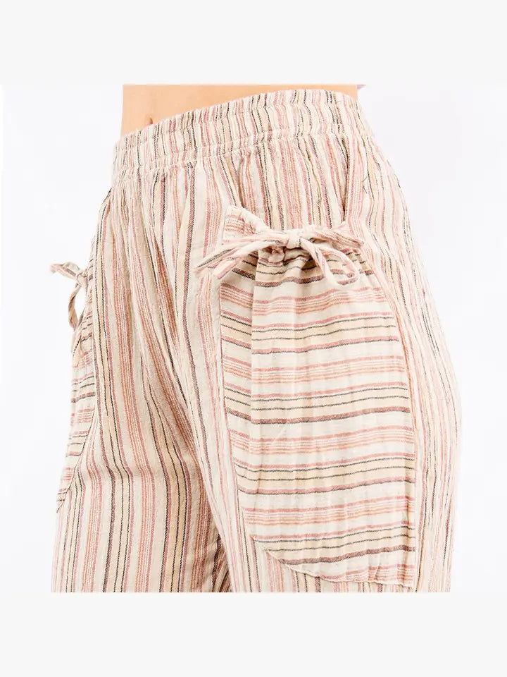 Hand Loomed Cotton Pocket Pants