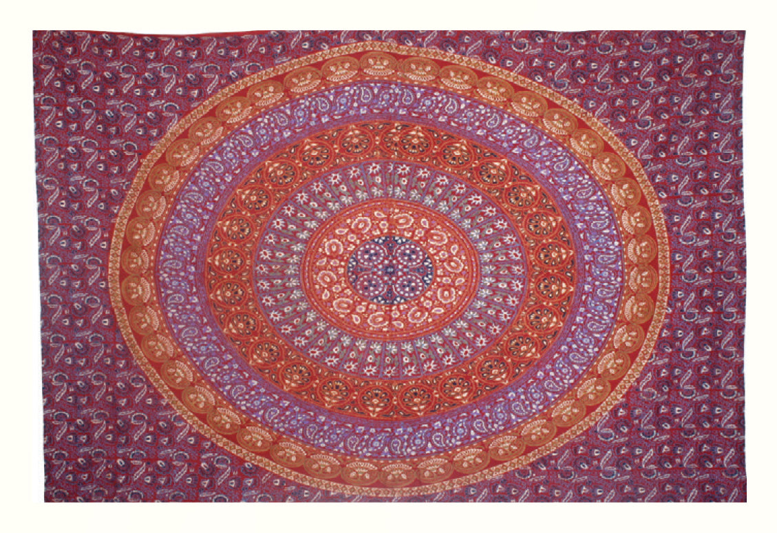 Assorted Barmiri Print Tapestries  100% Cotton