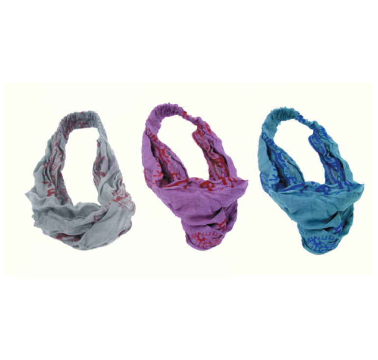 Light Rayon Om Print Head Band