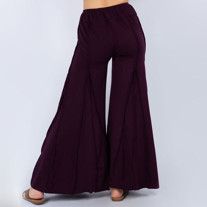 Cotton/Lycra Bell Bottom Pant