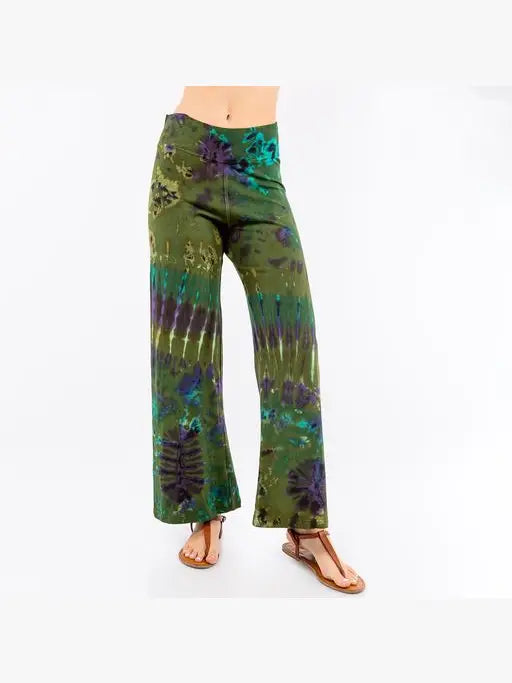 Cotton/Lycra Tie Dye Pants