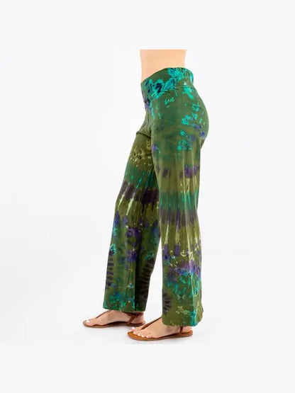 Cotton/Lycra Tie Dye Pants