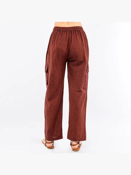 Hand Loomed Cotton Cargo Pant