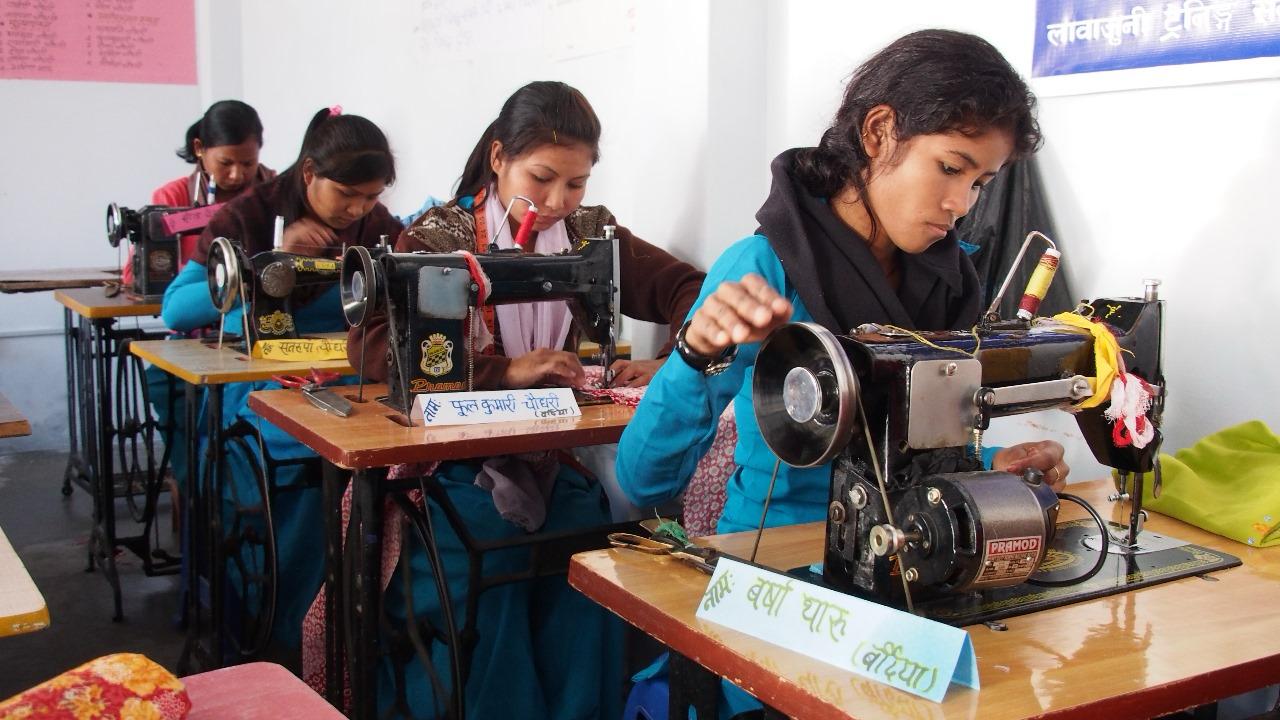 Load video: The video is a mini documentary showcasing the previous lives of the Kamlari women who help produce Avatar products.