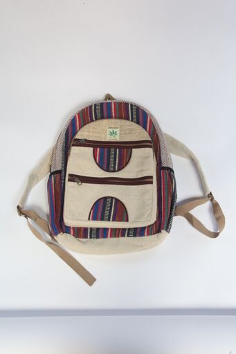 Hemp Woven Backpack